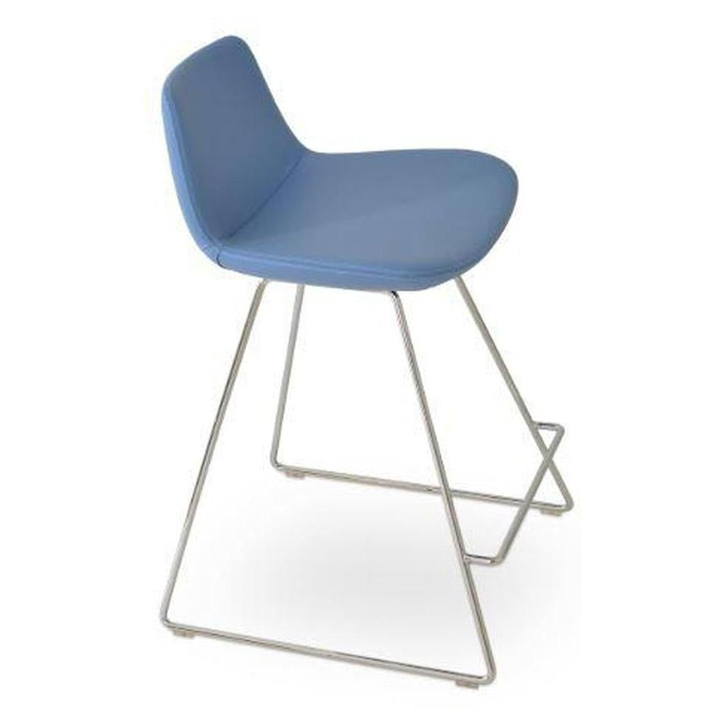 Tabouret de bar DUNDCH à structure filaire