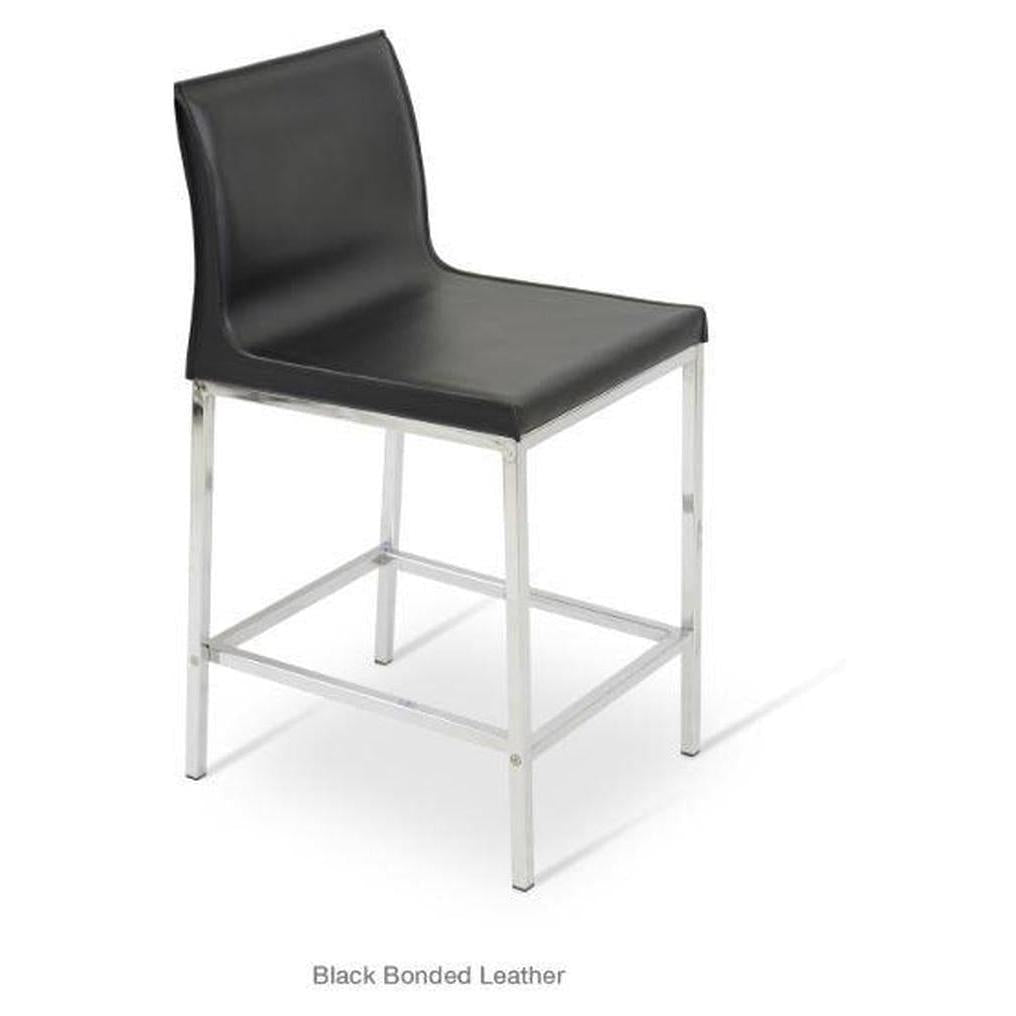 Tabouret hauteur comptoir SILVINO en métal