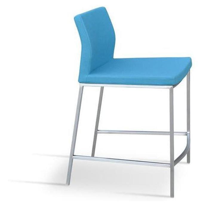 Tabouret de bar LINTAL chromé