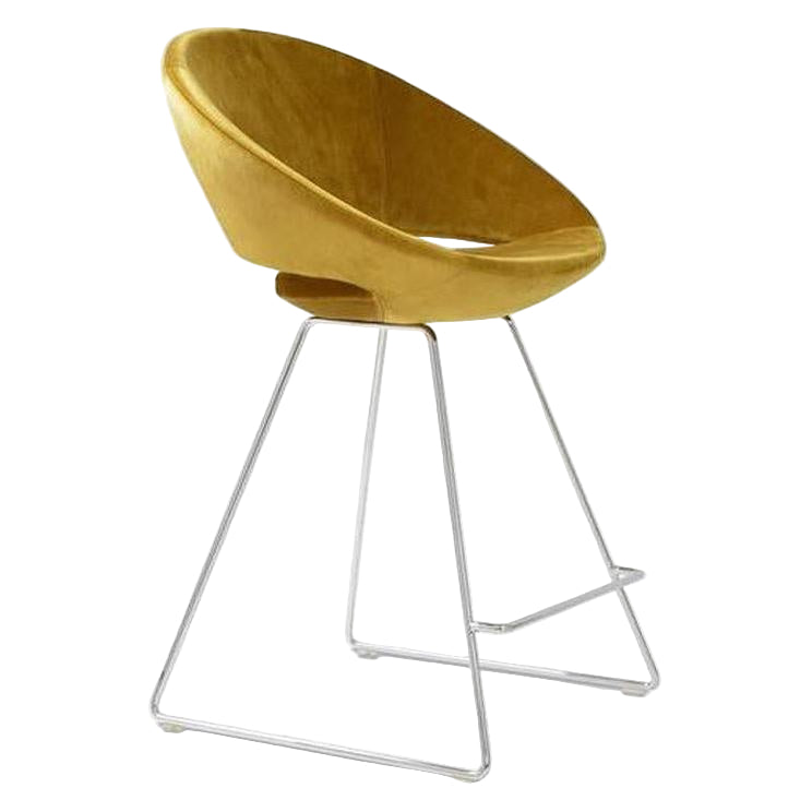 Taburete de altura de mostrador Crescent con cableado