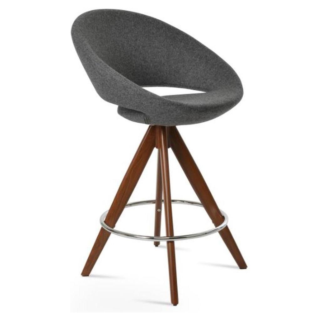 Tabouret de bar Crescent pyramid MW pivotant