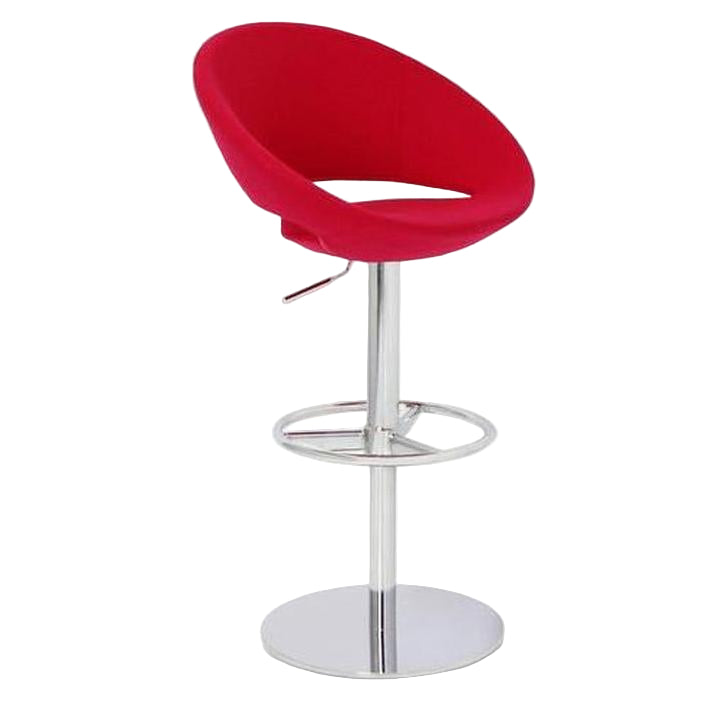 Tabouret de bar Crescent à vérin réglable