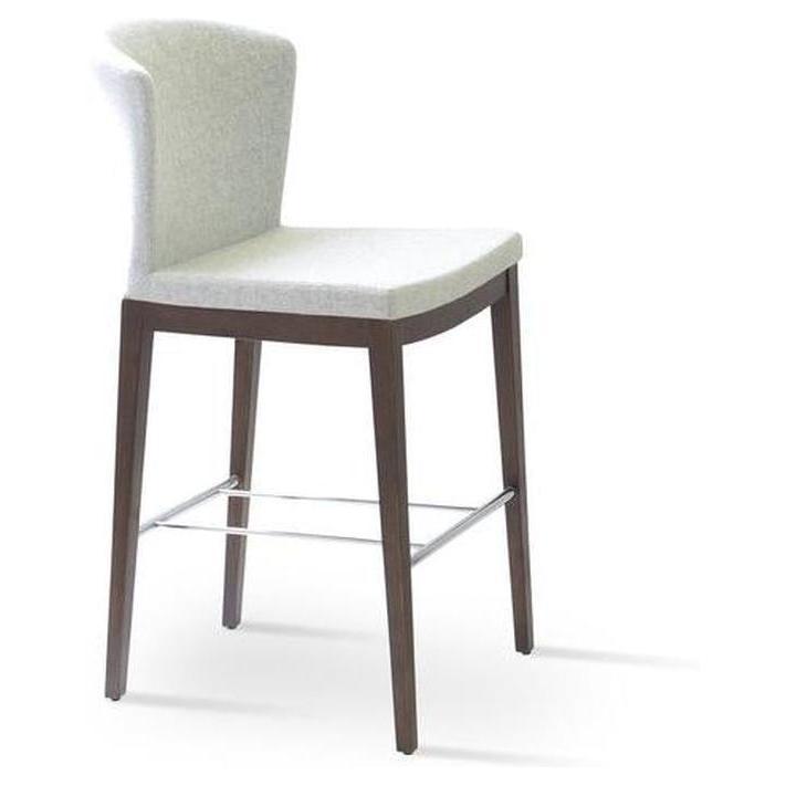 Taburete de altura de mostrador Capri de madera