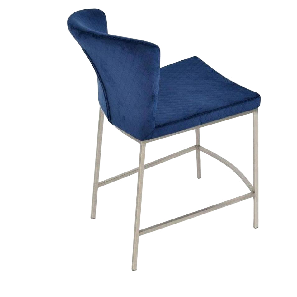 Taburete de altura de mostrador Capri de metal