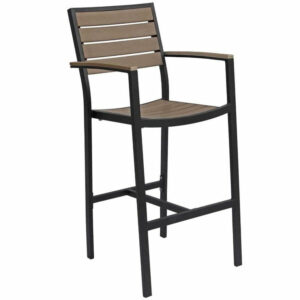 Fauteuil de bar Napa avec accoudoirs