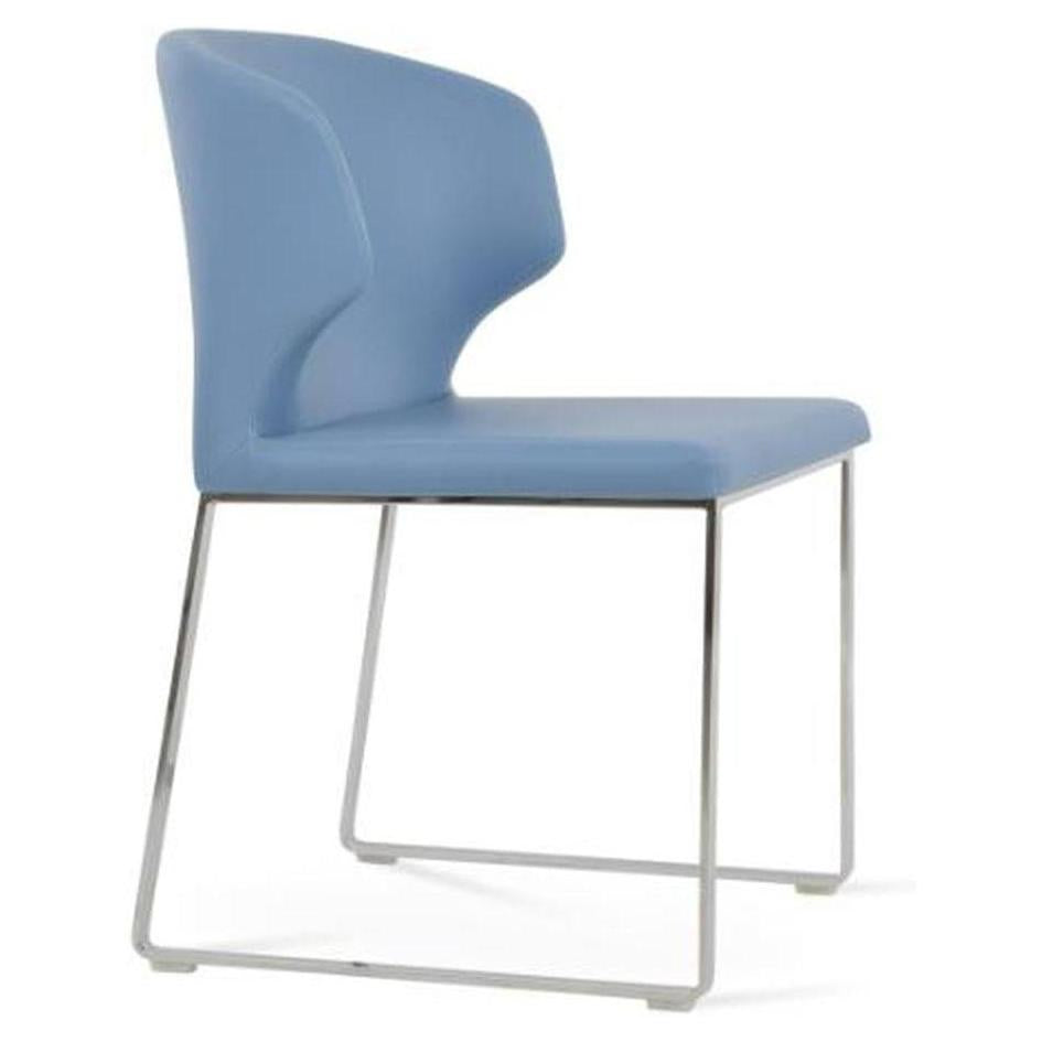 Amed Sled Base Lounge Chair