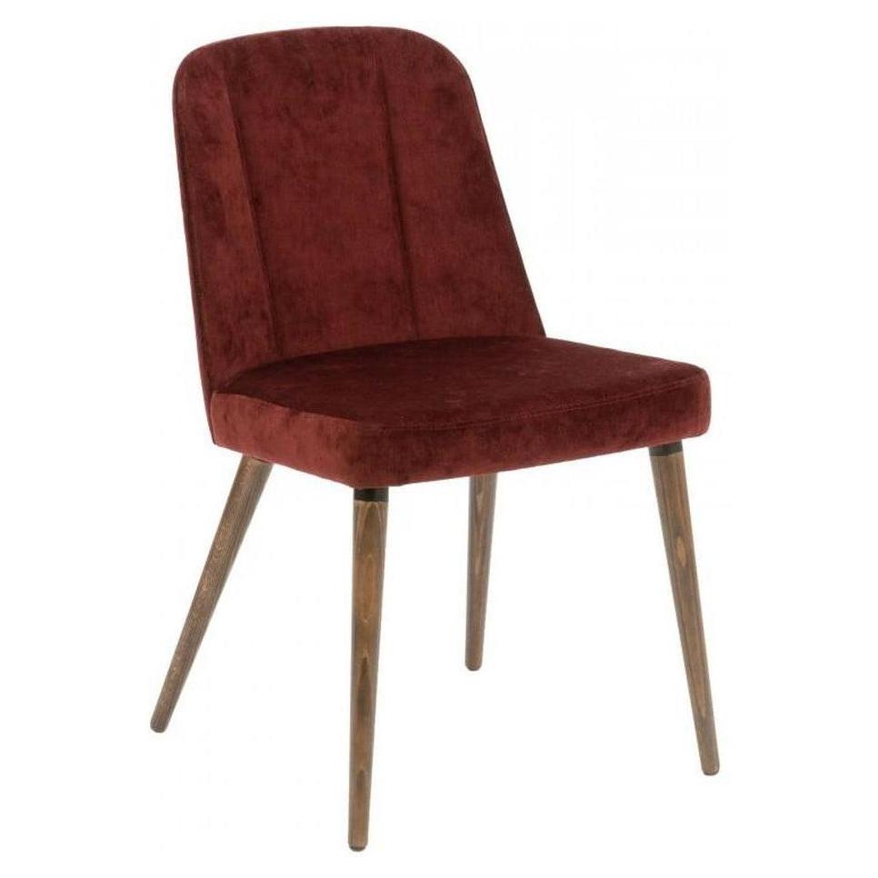 Modern upholstered chair in European beech style