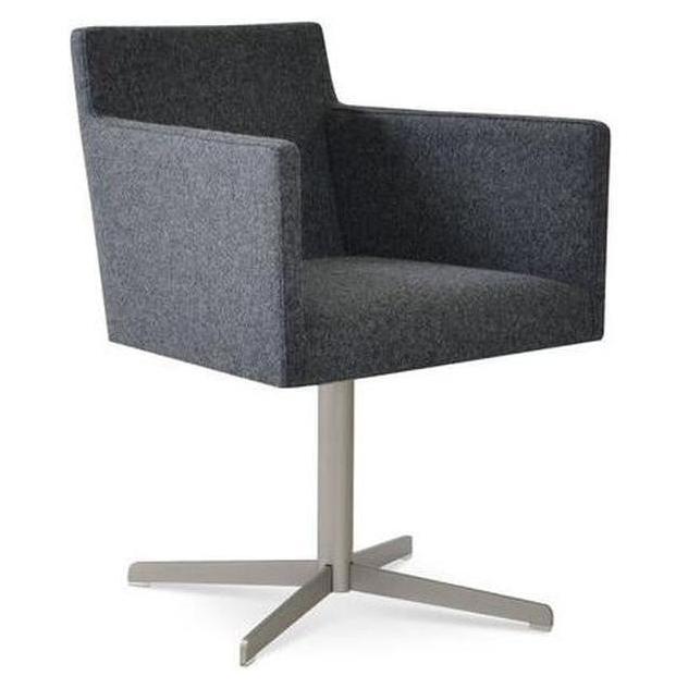 Fauteuil SOLINE sur piétement 4 branches