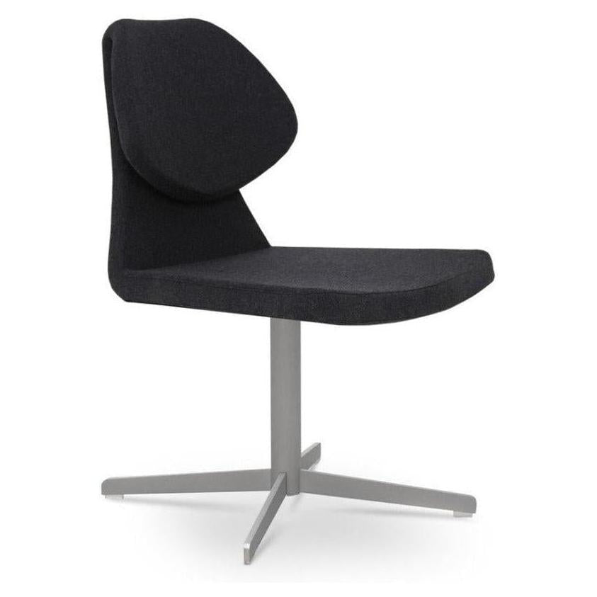 Chaise JUSTIS with 4-leg base