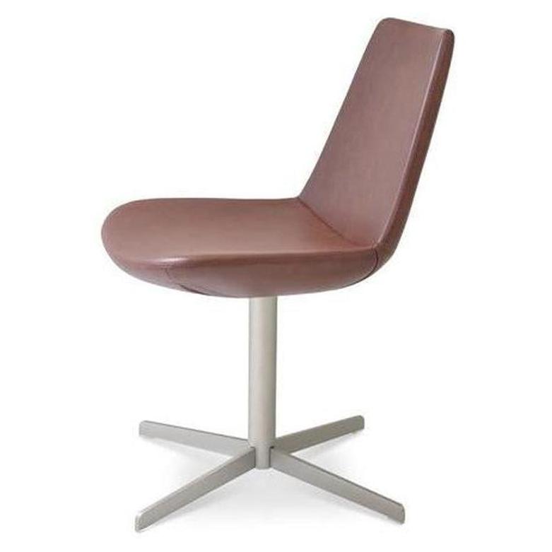 VILETTEX Lounge Chair with 4-Leg Base