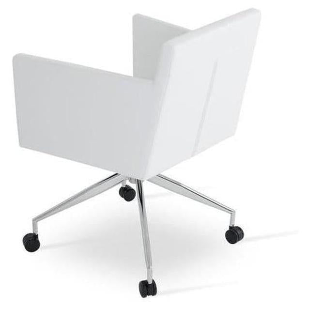 Chaise SOLINE Spider avec roulettes