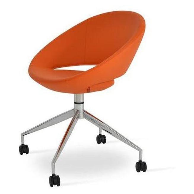 Chaise Crescent Spider con ruedas