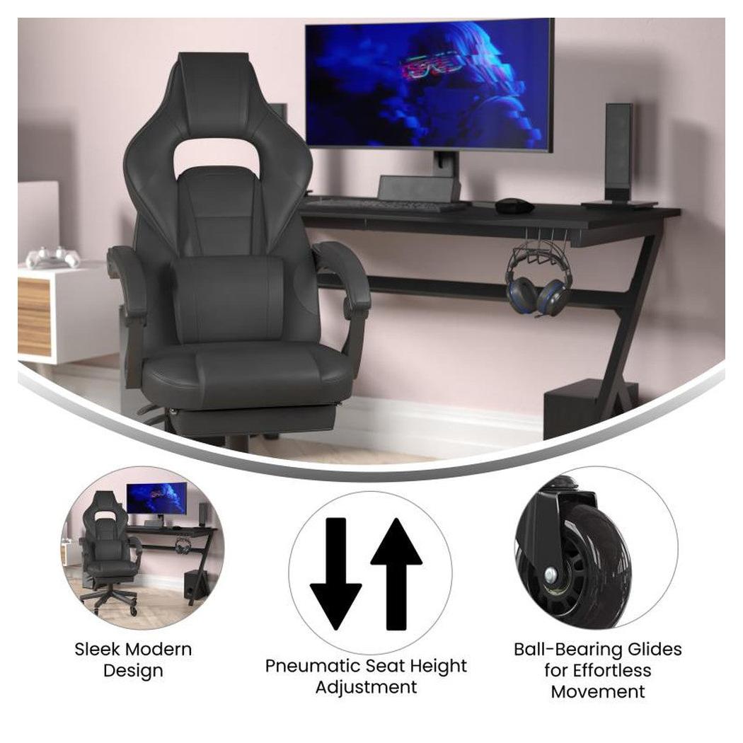 Ergonomic Chair X40 - Reclining Racing-Style Backrest