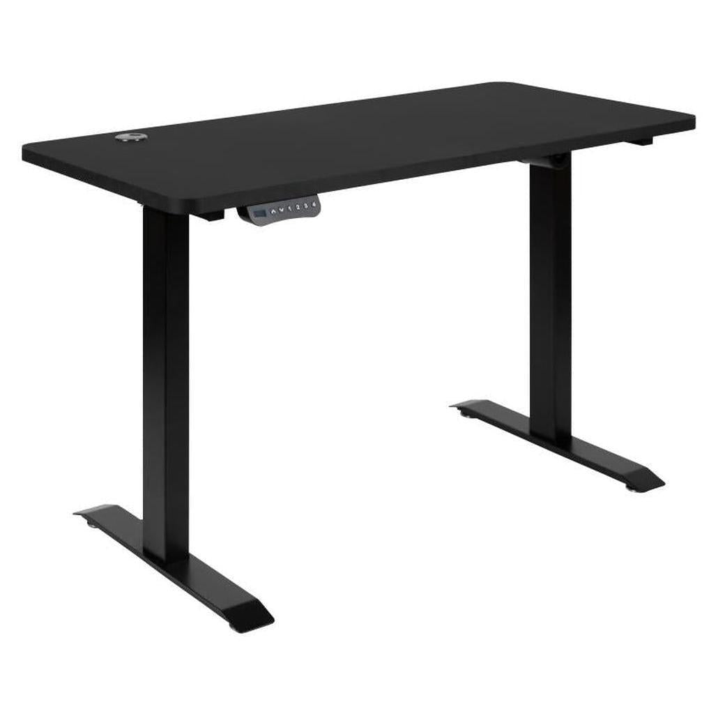 Bureau assis-debout électrique LEBON réglable en hauteur largeur 122 cm