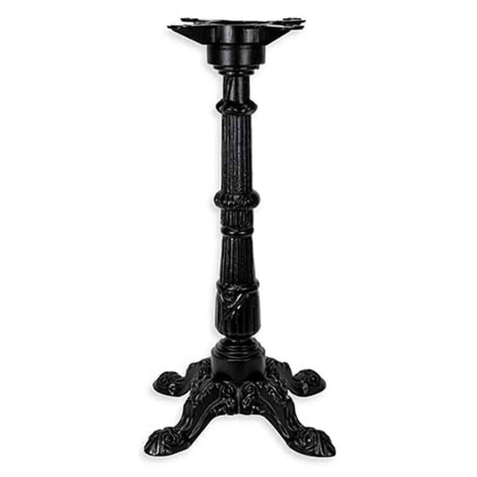 Decorative dining table base with a 43 cm footprint