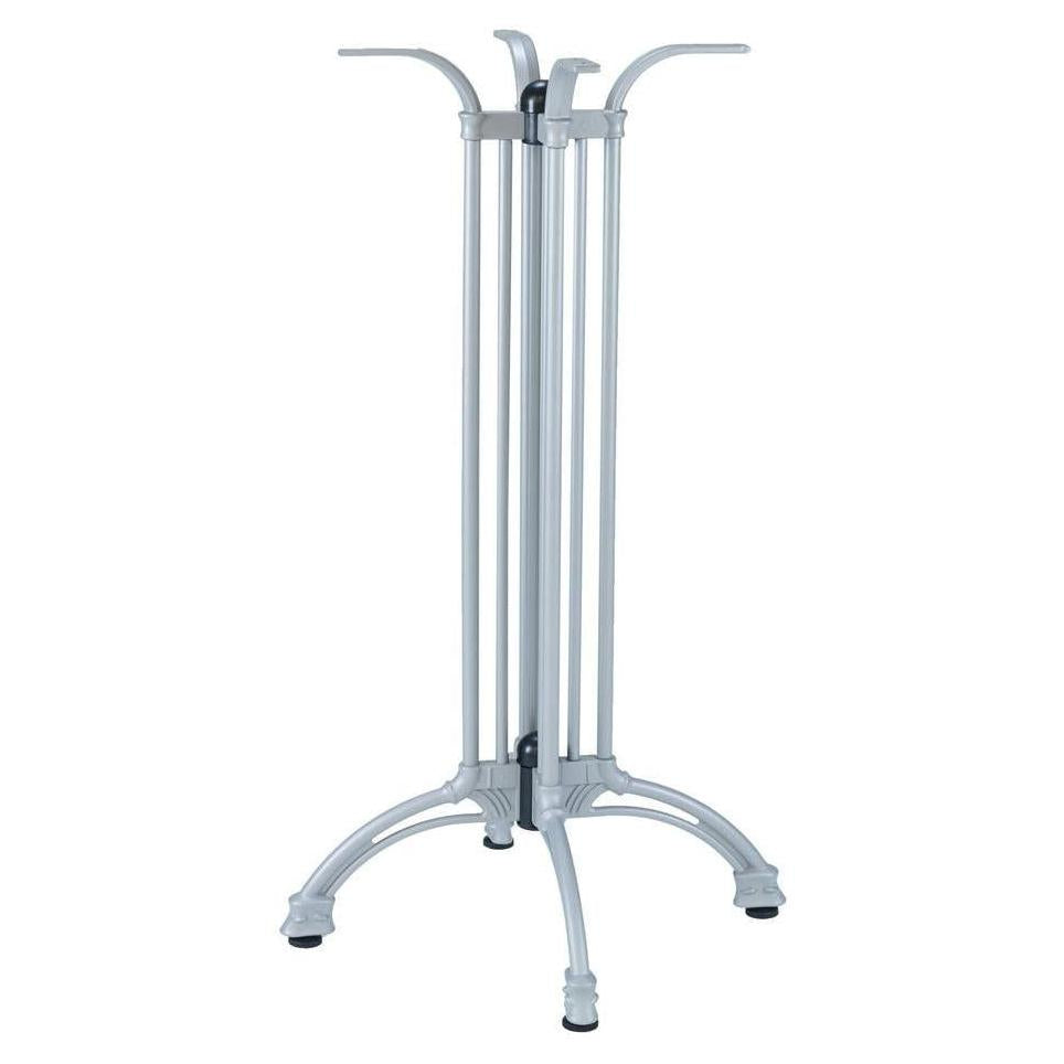 Decorative outdoor bar height table base