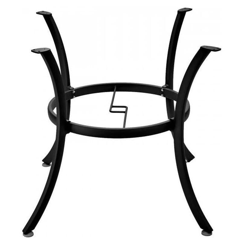 Decorative outdoor table base in aluminum 61 cm