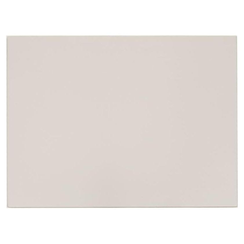 Tabletop in thick white sintered stone, 2.2 cm thickness