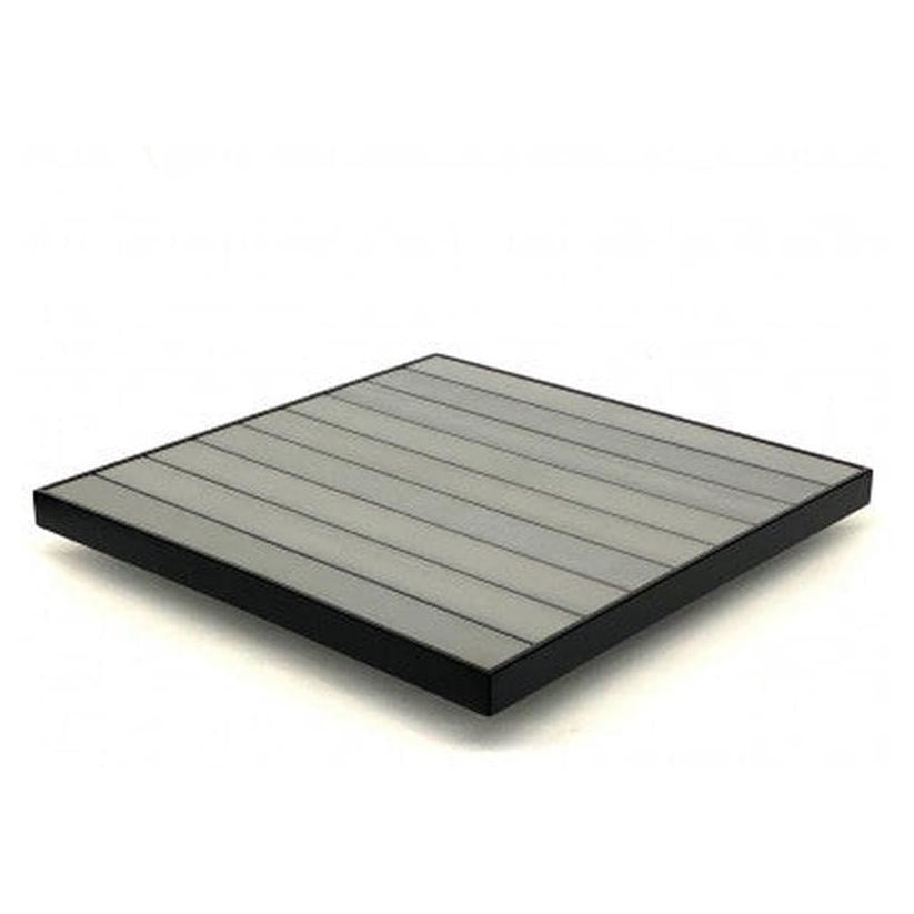 Table top T66 series synthetic teak outdoor imitation