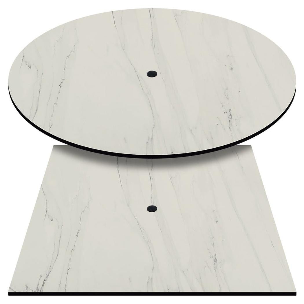 Tabletop COMPCOR outdoor modern marble effect