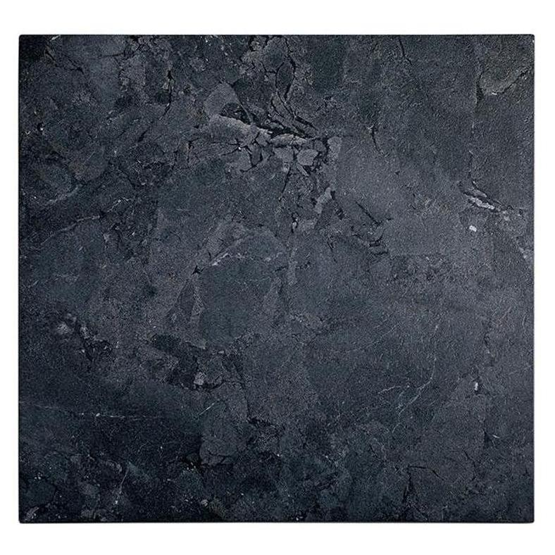 Tabletop made of sintered stone with a dark textured slate effect, thickness 2.2 cm