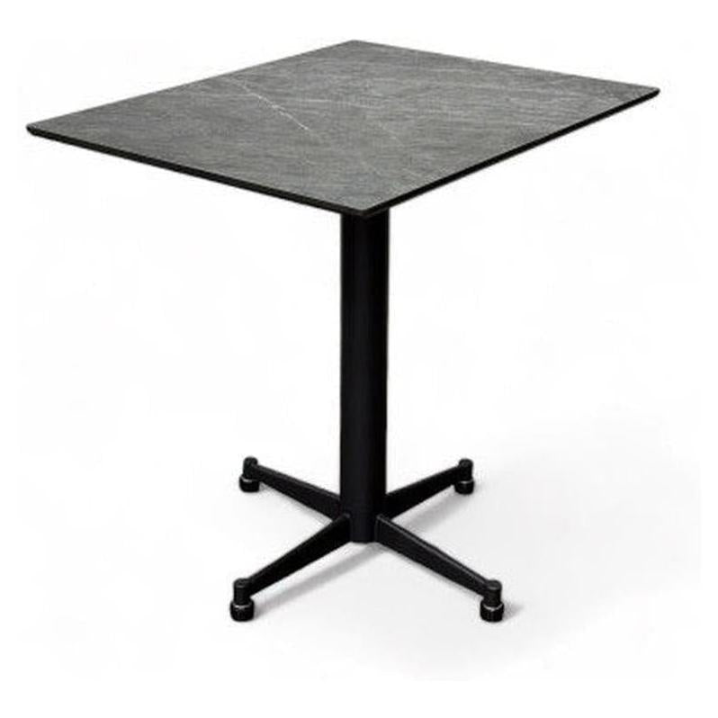 Outdoor HPL Table Top T76 Series White or Black Marble Effect