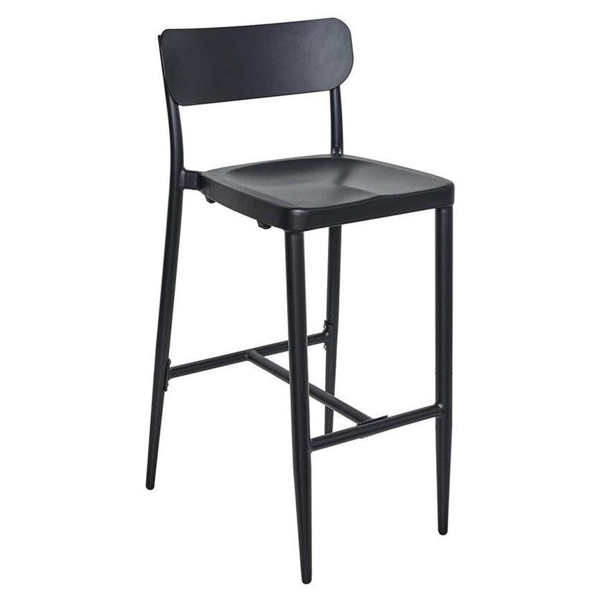 Tabourets de bar extérieurs ILDIRIT en métal