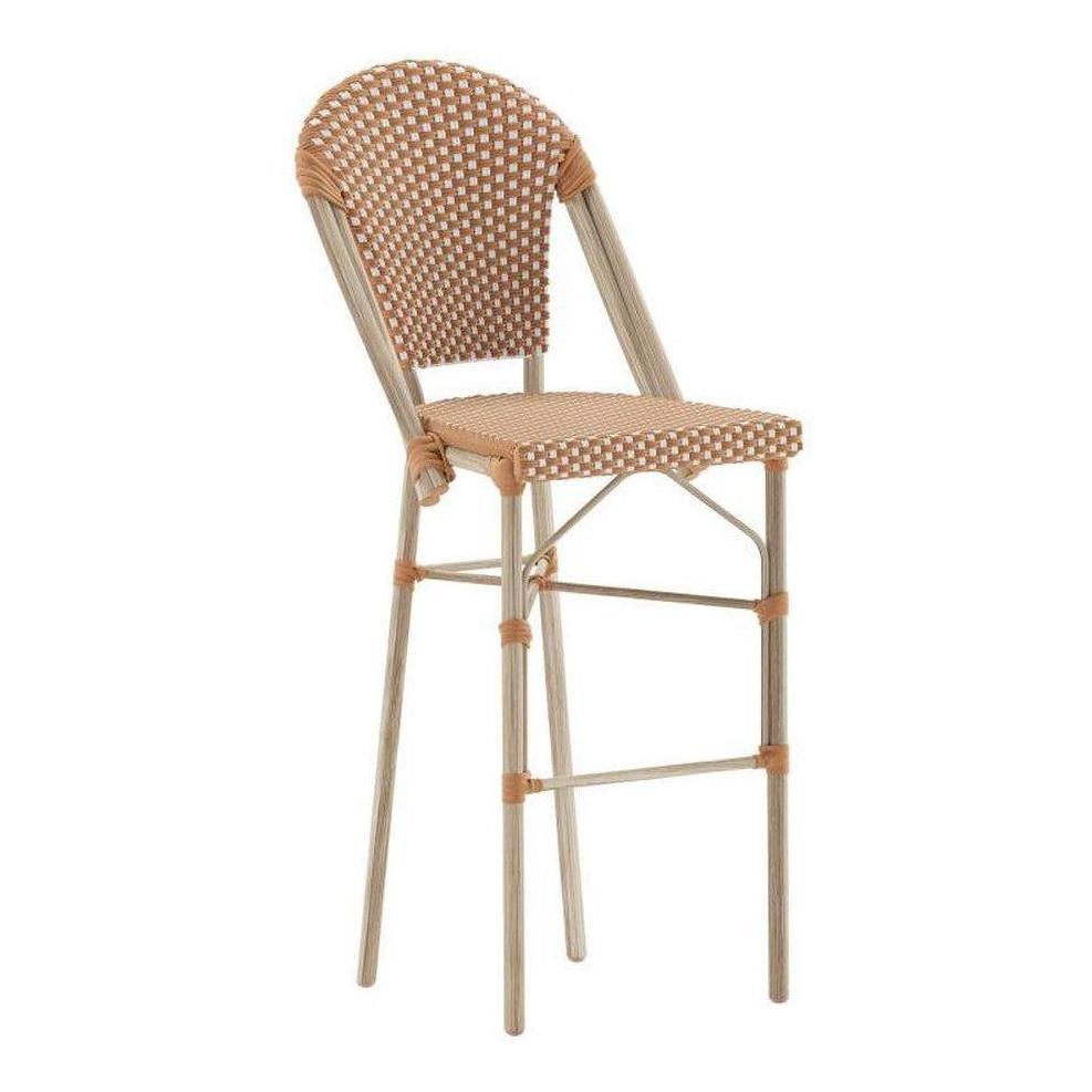 Tabourets extérieurs hauteur comptoir 61 cm Lourdes Thonet style bistrot français