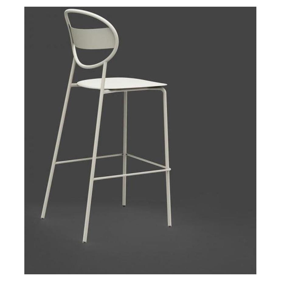 Tabouret de bar extérieur SOLE tout métal