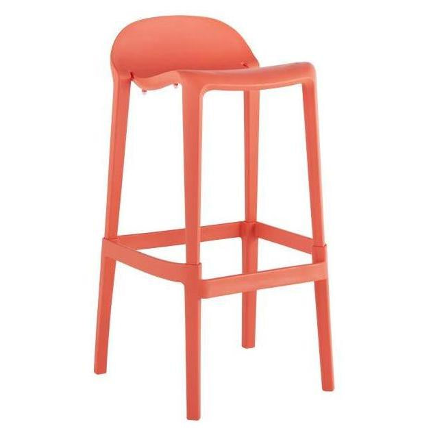 Tabouret de bar extérieur HAPPY en résine