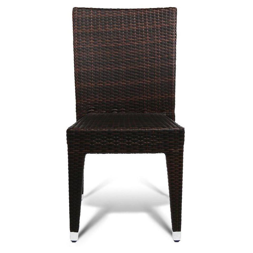 Chaise de repas extérieure TESSA sans accoudoirs