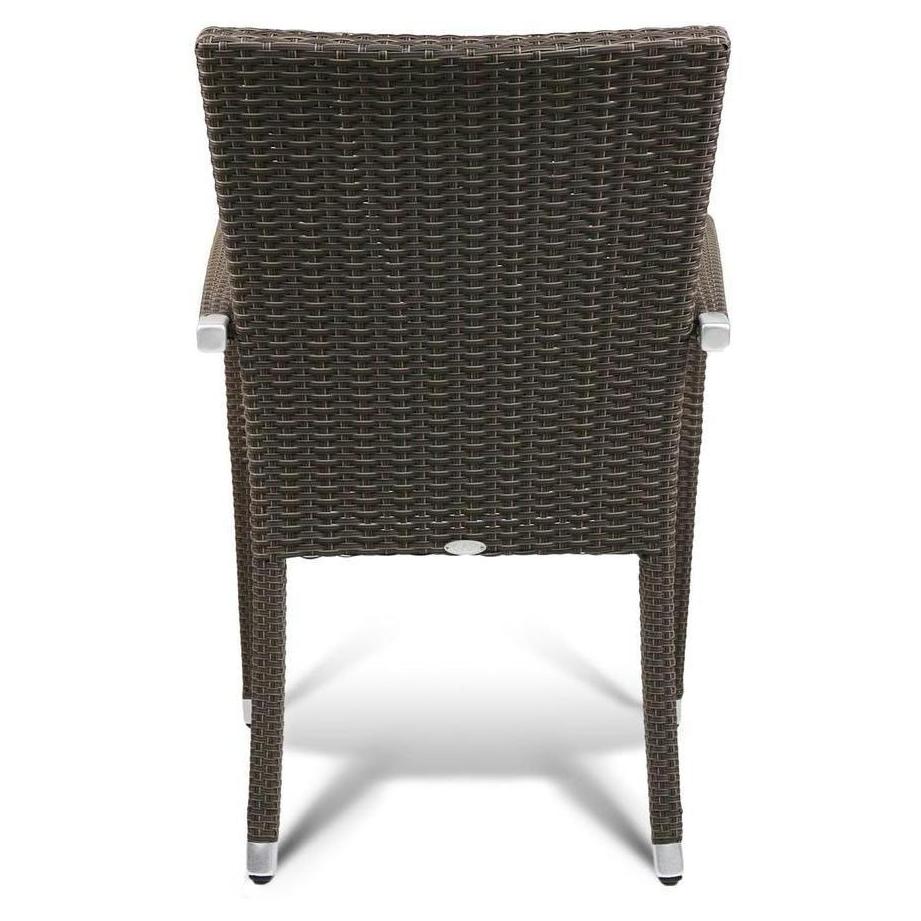 Chaise de repas extérieure TESSA avec accoudoirs