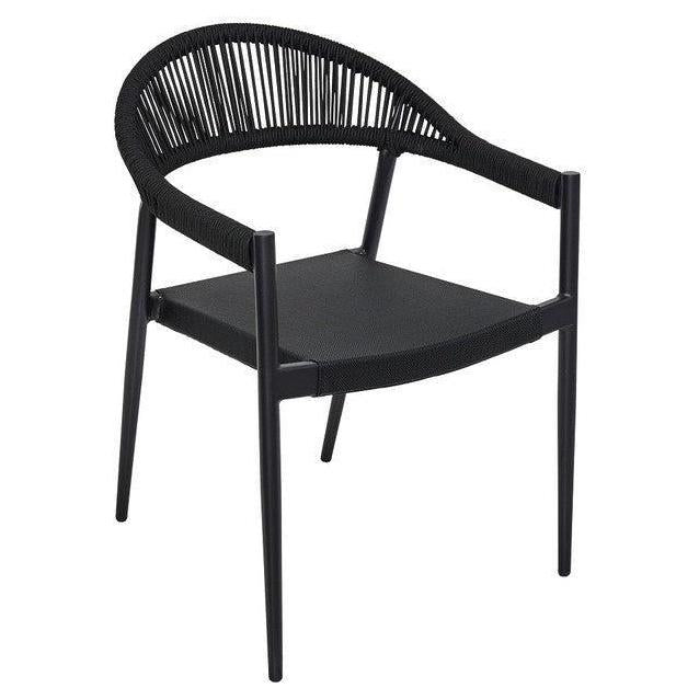 Fauteuils extérieurs JACMEL empilables en métal