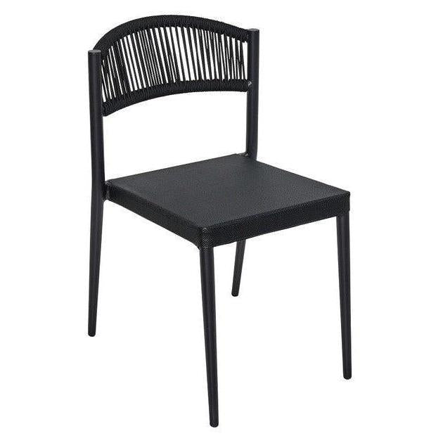 Sillas exteriores JACMEL apilables de metal