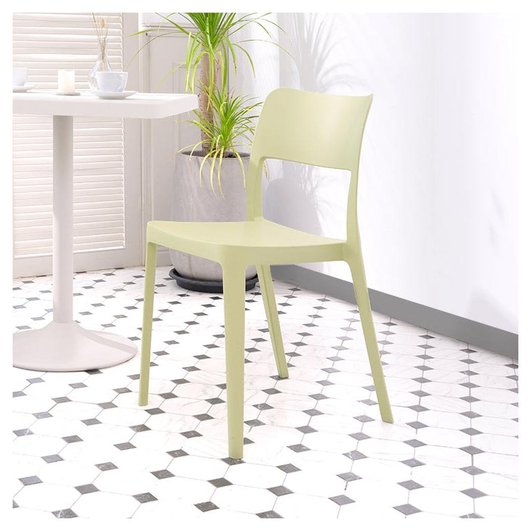 Chaise de repas extérieure NEY empilable