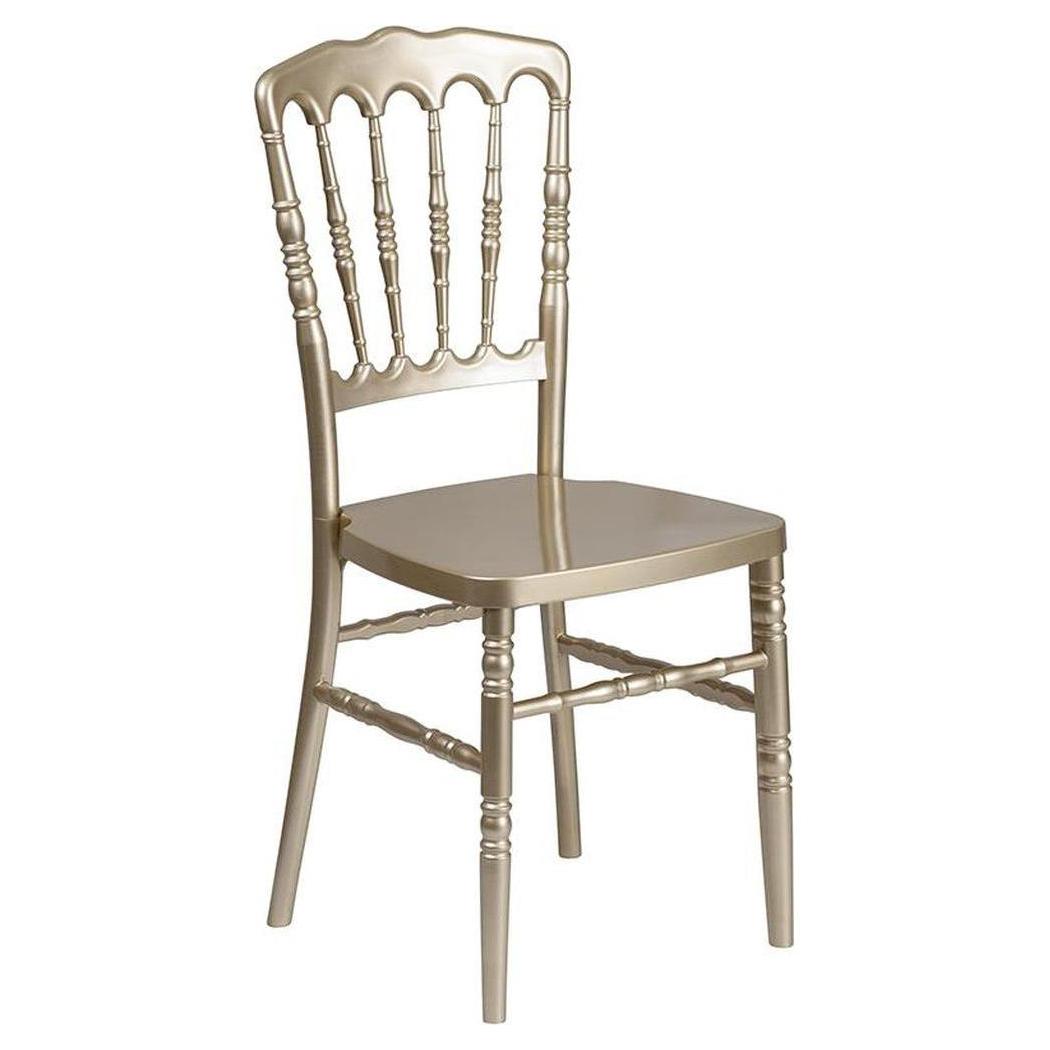 Outdoor Napoleon Chair TITAN in stackable resin