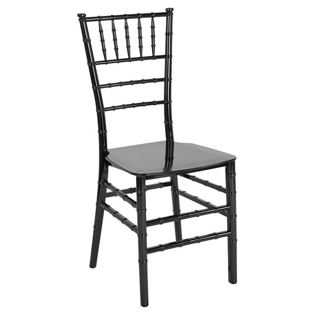 Chaise Chiavari extérieure TITAN en résine empilable version classique