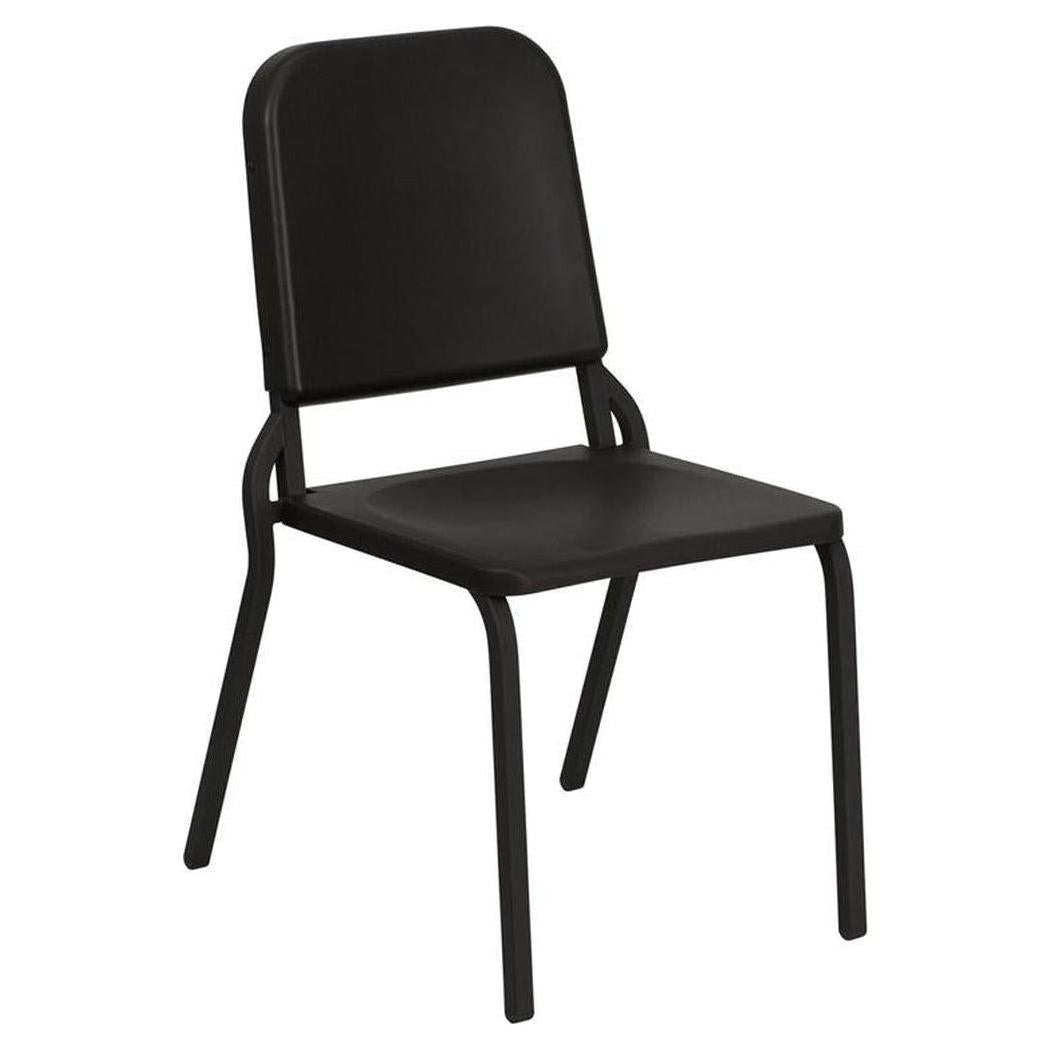 Outdoor Chair TITAN Melody Black Stackable High Density