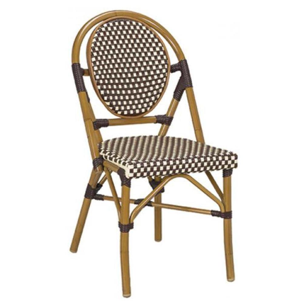 Chaise exterior AZINA en aluminio