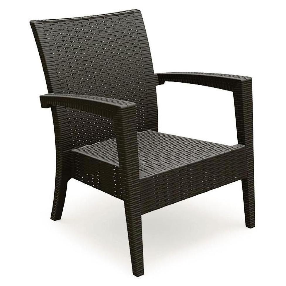 Sillón club exterior BUENA VISTA de resina