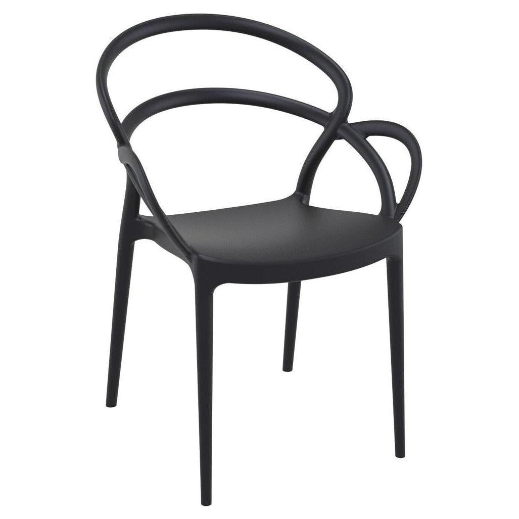 Fauteuil de repas extérieur IRIS
