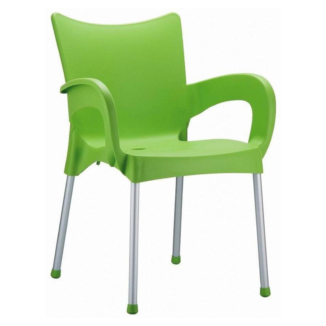 Silla de comedor exterior VOISINE de resina