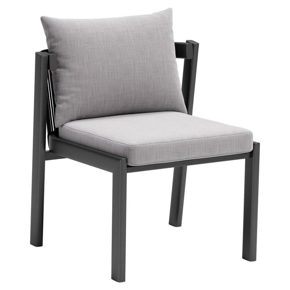 Chaise de repas EVANN grise