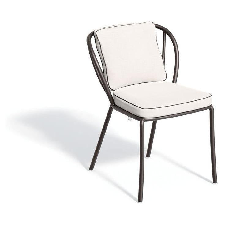 Chaise exterior GAYO con cojín Sunbrella Bliss Linen