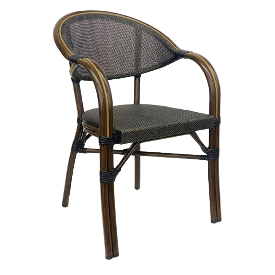 Fauteuil extérieur bistrot français