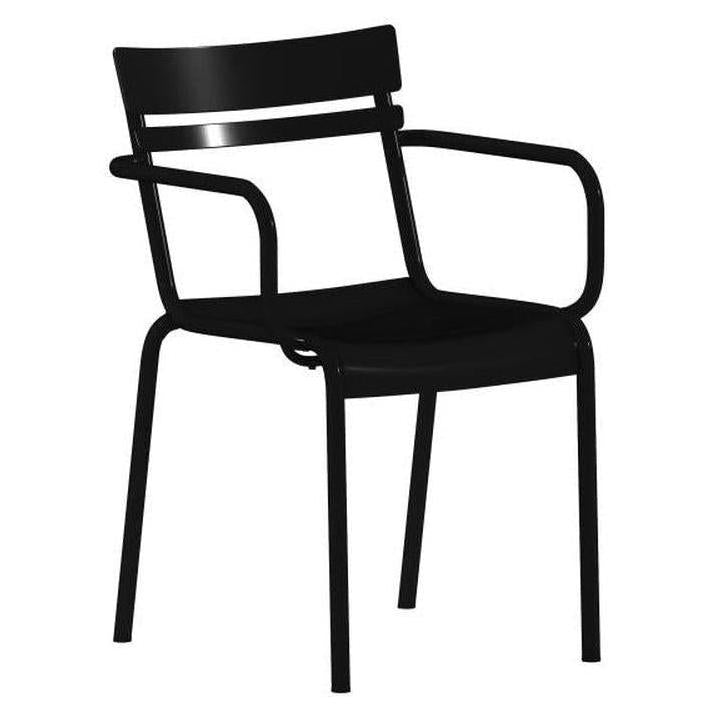 Fauteuil extérieur professionnel LYA empilable en acier