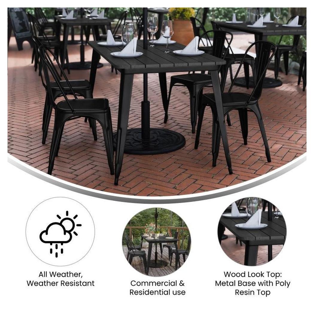 Professional outdoor dining table Declan