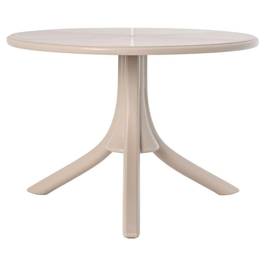 Outdoor adjustable AVILA table for dining or coffee table