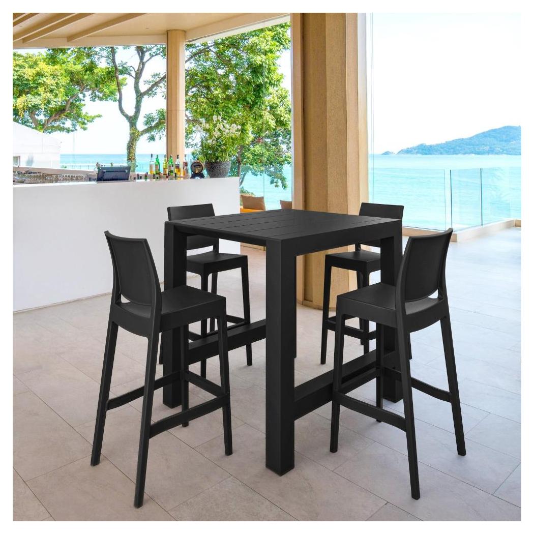 Outdoor Bar Set Vegas RIVIERA Extendable 5-Piece Set