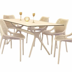 Outdoor Air Rectangular 7-Piece Dining Set